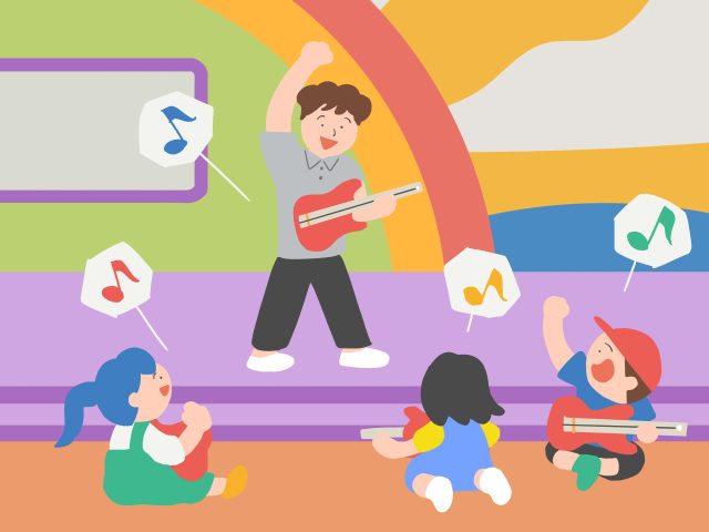 指一本でギターチャレンジ